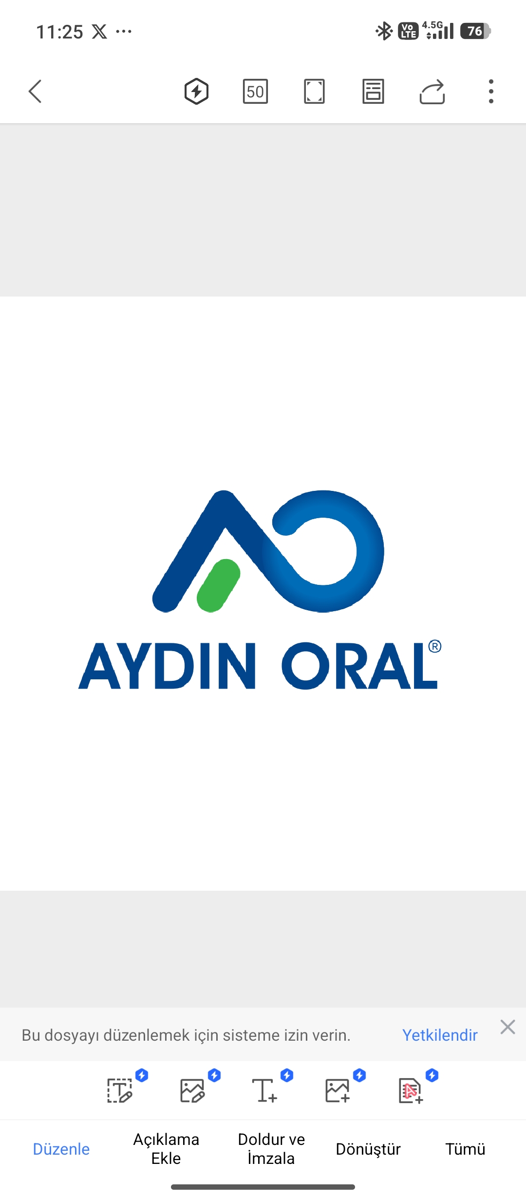 AYDIN ORAL HALISAHA Logo